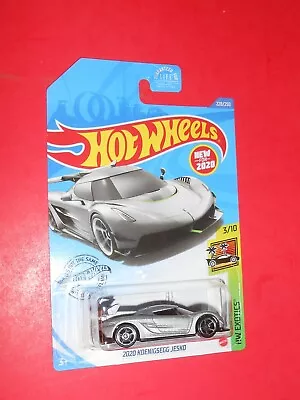 HOT WHEELS KOENIGSEGG JESKO HW EXOTICS NEW FOR 2020 228/250 SHIPS FREE - Image 1 of 4