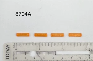 4 Pack 1/87 HO Scale Amber Code 3 MX7000 Lightbar Security Car Tow Work Truck - Picture 1 of 2
