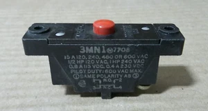 HONEYWELL 3MN1 INDUSTRIAL SNAP ACTION MIKROSCHALTER 15A PIN KOLBENANTRIEB DPDT - Bild 1 von 4
