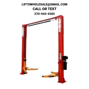New KATOOL KT-M120 12,000 lb 2-Post Clearfloor Lift - Picture 1 of 16