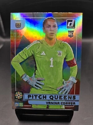 2023 Donruss Womens World Cup Pitch Queens #1 Vanina Correa - Argentina - Image 1 of 2