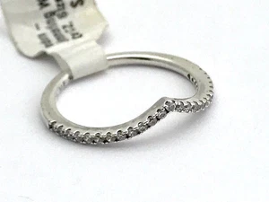 Authentischer PANDORA schimmernder Wunsch Sterlingsilber Ring 196316-52 Größe 6 neu - Bild 1 von 2