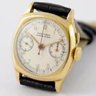 AUTHENTIC 1930' ULYSSE NARDIN CHRONOGRAPH 18K SOLID GOLD MANUAL WIND VALJOUX 23