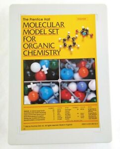 Vintage 1984 Prentice Hall Molecular Model Set for Organic Chemistry Molymod