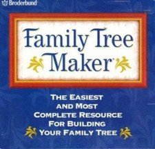 Family Tree Maker 8 (5CD) w/ Manual PC CD build research genealogy names tools!