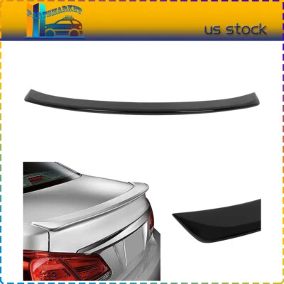 Fit for 2011 2012 Toyota Avalon  Black  ABS Rear Spoiler Foto 1 de 4