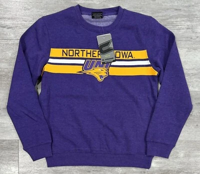 Youth Boys Colosseum Sports Northern Iowa Panthers Purple Sweater Size S (8-10) - Image 1 of 4