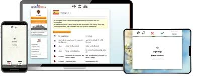 Spanisch lernen Komplettpaket Sprachkurs Onlinekurs Sprachenlernen24 NEU - Bild 1 von 3