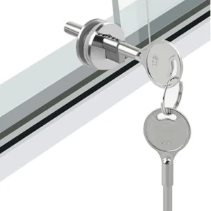 Vitrina corredera de vidrio cerradura gabinete vitrina vitrina puerta corredera de vidrio - Imagen 1 de 9