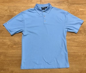Ping Collection Dry Fiber Dynamics M Med Polo Robins Egg Blue Golf Tennis Casual - Picture 1 of 8