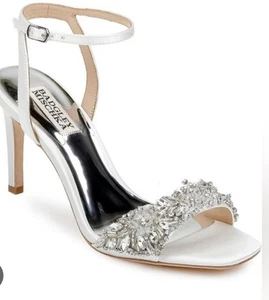 Badgley Mischka Women's Telissa Heeled Sandal Size 5 NWB & Dustbags - Picture 1 of 3