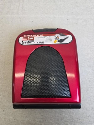 Atlantic 30 Disc Steelcase CD Case Red Vintage 90s Nostalgia - Image 1 of 3
