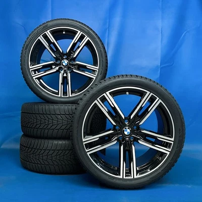 19 Zoll BMW 8er G14 G15 G16 Doppelspeiche M727 Winterräder 8J+9J Original - Bild 1 von 4