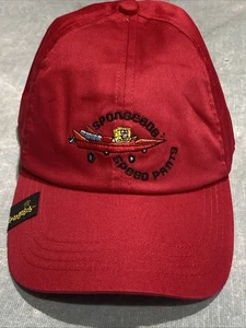 VTG SpongeBob SquarePants-Hat-Cap Adult-One Size Adjustable RED Strapback LOT 8 - Picture 1 of 3