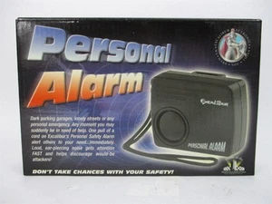Excalibur Electronics Personal Alarm Loud high decibel Purse Belt Clip Wrist - Picture 1 of 2