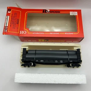 Rivarossi HO Gauge 2206 Illinois Central Flat Car / Wagon With Load VGC Boxed - Picture 1 of 8