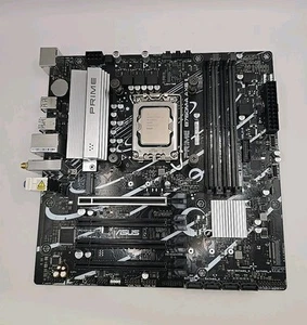 ASUS Prime B760M-A AX6 II DDR5 Desktop Motherboard & Intel Core I5 CPU - Picture 1 of 4
