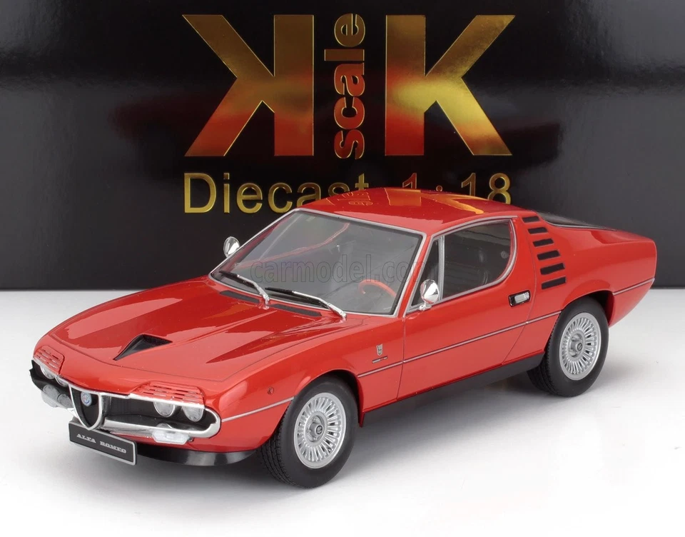 1/18 KK-SCALE - ALFA ROMEO - MONTREAL 1970 - BLACK INTERIOR KKDC180381 - Immagine 1 di 1