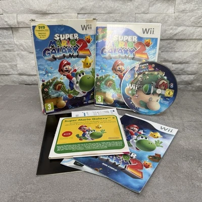 SUPER MARIO GALAXY 2 - Nintendo WII - ITALIANO PAL + DVD EDIZIONE LIMITATA - Immagine 1 di 4