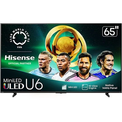 Hisense 65U65QF 65" U6 Series Mini LED ULED 4K Fire TV - Image 1 of 4