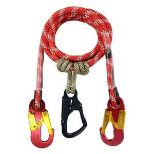 Pelican Rope LYKM-162P-12SH 2-in-1 Prusik Positioning Lanyard, 1/2" X 12' - Picture 1 of 1