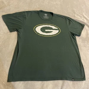 Green Bay Packers Shirt Men XL Green NFL Football Lightweight ‘47 Workout Tee - Picture 1 of 9