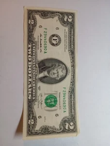 2013 $2 Bill F29440690A - Picture 1 of 4