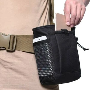 Tactical Molle Utility Dump Pouch Nylon Military Magazine Gun Ammo Holder Bag - Picture 1 of 12