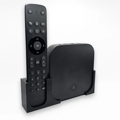Wall Mount Bracket for Magenta TV One & Remote Control - Includes Adhesive Pads & Screws - Image 1 of 4