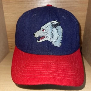 Vintage New Mexico Lobos Fitted Hat Cap Size 7 3/8 Wool - Picture 1 of 12