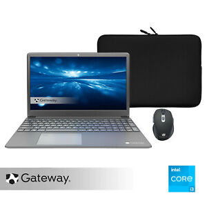 Gateway 15.6" Ultra Slim Notebook with Carrying Case & Wireless Mouse, FHD, Inte