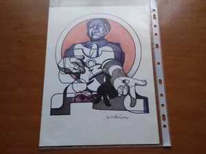 FLORIANO BODINI RIPRODUZIONE FOTOLITOGRAFICA "RETORICA" BOLAFFI ARTE - Foto 1 di 6