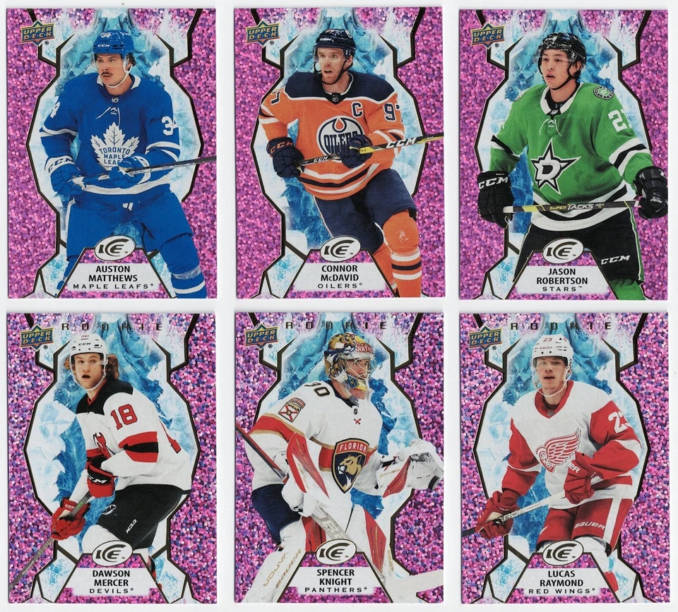2021-22 Upper Deck Ice Lavender Parallel Card #1-150 Pick From List !! - Image 1 of 1