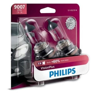 Philips Vision Plus 9007 65/55W + 60% mehr Licht zwei Birnen Scheinwerfer - Bild 1 von 3