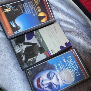 VTG 80’s Opera 3 Pc "MOZART: DIE ZAUBERFLOTE" Pagliacci & Toscanini Puccini - Picture 1 of 7