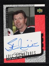 2000-01 Upper Deck Legends Epic Signatures Stan Mikita #SM Auto HOF