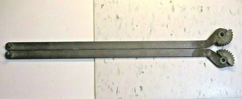 Andersen Awning Window Operator Arms Set: 2 Steel, 16" On Centers, Vintage Style Cover