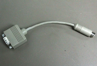 Male DB9 AMP PS2 Mini Din 6 Connector Adapter Converter Cord PC Mouse Keyboard - Image 1 of 4