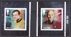 Pm76 2020 Sg4456/57 Star Trek 1St Class Stamps Out Of Booklet - Self Adhesive