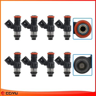 8 * 燃油喷射器适用于 2009 - 2013 雪佛兰索罗德 1500 吉姆西育空 XL 1500 6.2L — 第 1/4 张图片