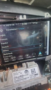 Uconnect 4 EU European GPS Navigation System Map UDQ UAQ UAS Jeep RAM Dodge - Picture 1 of 3