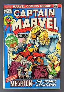 Captain Marvel (1968) #22 VF (8.0) 1° Jules Carter Megaton Gil Kane - Foto 1 di 2