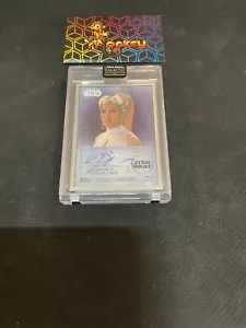 2024 Topps Star Wars Galactic Antiquities Garsa Fwip ON CARD AUTO #18/25 metal - Bild 1 von 2