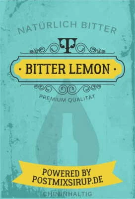 Bitter Lemon - Concentrate - Postmix - Syrup - Beverage Syrup - 10lBiB (€8.25/L) - Image 1 of 2