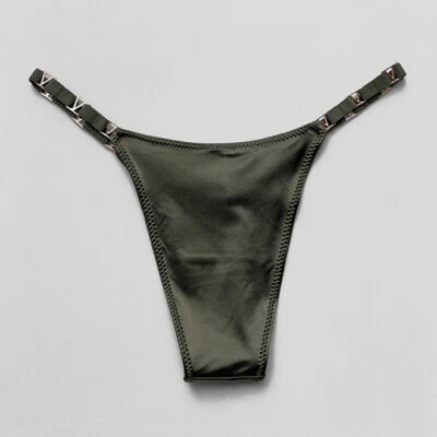 3 Pack Lot Sexy Womens V back Bikini Panties Underwear Lingeries Briefs Lingerie - Image 1 of 4