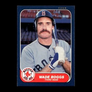 Wade Boggs 1986 Fleer R314I Boston Red Sox #341 45 - Picture 1 of 2