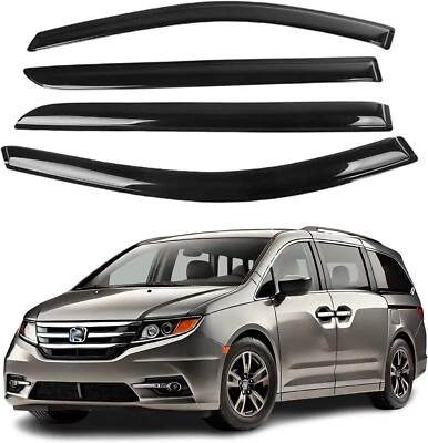 Se adapta a Honda Odyssey 2005 2006 2007 2008 2009 2010, visera de ventana de humo de 2 mm de grosor Foto 1 de 4