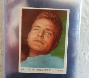bh63 figurina edizione sada album 1956 boniperti n 63 calcio juventus - Picture 1 of 2