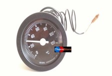 Termometro a capillare 0°-120° caldaie, bollitori diametro EST. 58 INT. 52,5