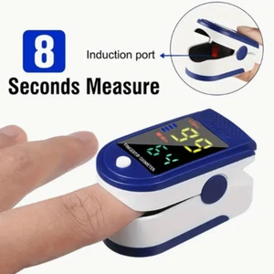 Heart Rate Monitor Oximeter Blood Oxygen SpO2 Finger Pulse Saturation Meter! - Picture 1 of 12